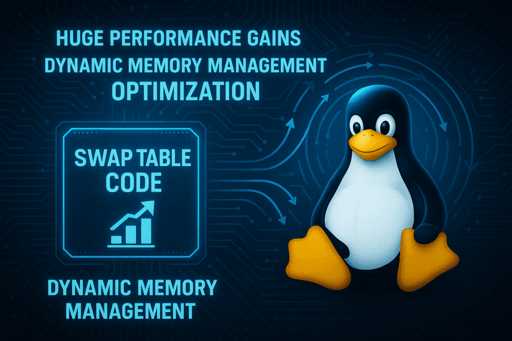 Linux Swap Table Code Shows The Potential For Huge Performance Gains