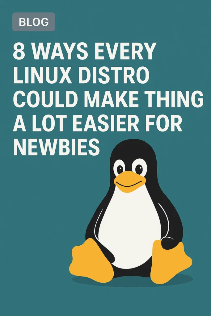8 ways every Linux distro could make things a lot easier for newbies
