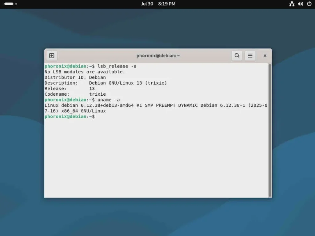 Debian 13.1 Released With An Initial Batch Of Fixes