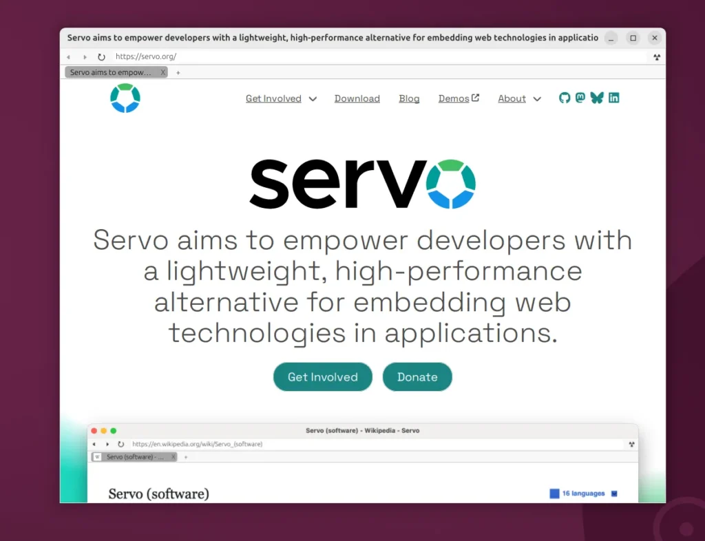 Servo 0.0.2 Released For Those Wanting To Try Out This Example Rust Web Browser